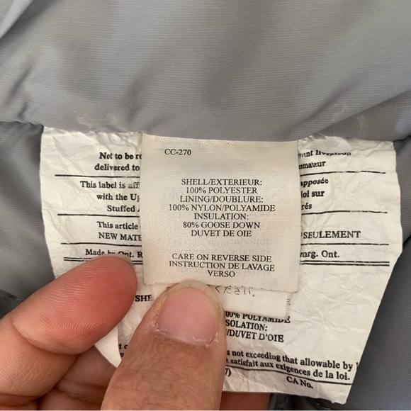 Marmot goose down puffer size Large - Picture 10 of 11